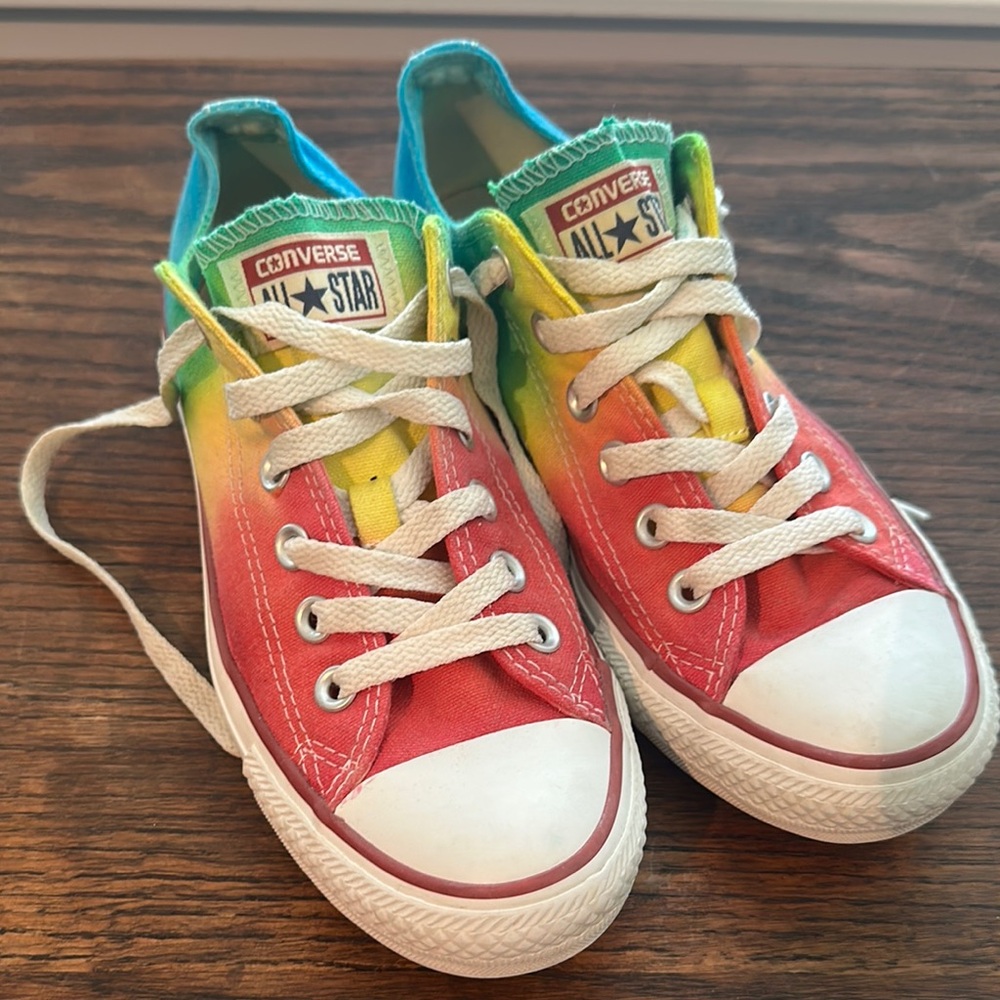 Converse Chuck Taylor tie dye / rainbow sneakers